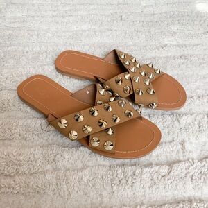 Studded sandals